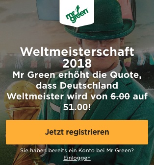 Mr Green WM Tipp