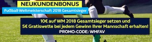 William Hill Weltmeister Tipp Gratiswetten
