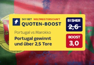 Sky Bet Boost Portugal Marokko
