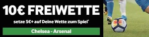 Betway Freebet Chelsea Arsenal