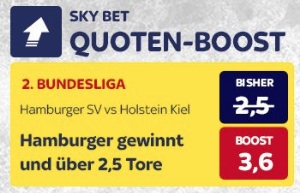 Sky Bet Quotenboost HSV Kiel