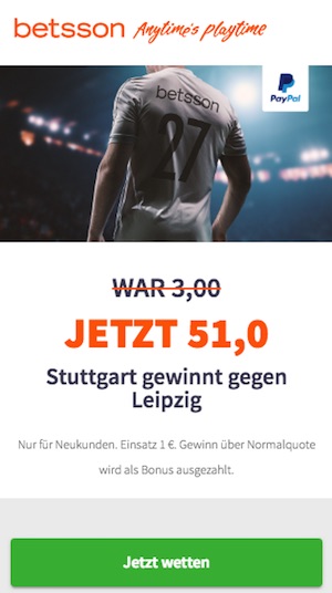 Betsson Boost Stuttgart - Leipzig