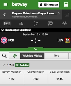 Betway Freiwette FCB - LEV