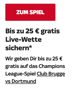 Skybet Freiwette 25 Euro