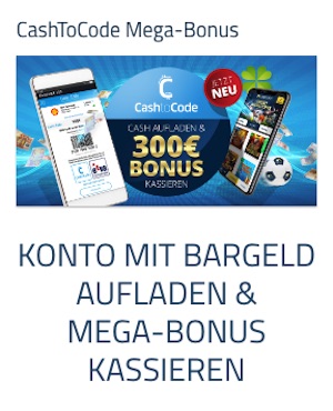 Sunmaker CashToCode 300 Euro Bonus