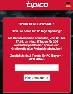 Tipico Herbs 12 Kampf