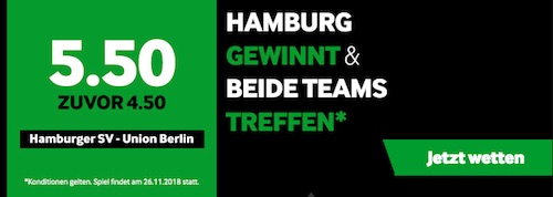 HSV Union Berlin Boost