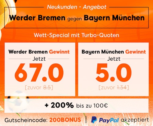 Bremen Bayern 888sport Boost