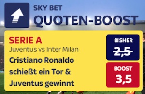 Skybet Boost Serie A Juve - Inter