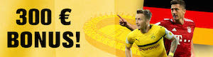 Interwetten 300€ Bonus