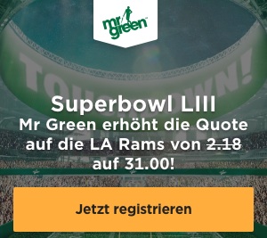Mr Green Super Bowl Boost