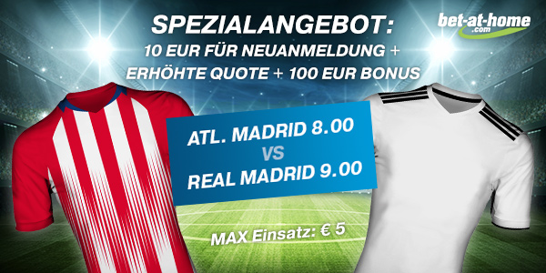 Derby de Madrid Quoten Boost