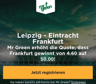 Frankfurt Boost Mr Green