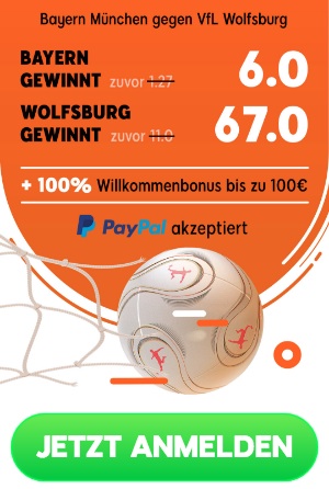 888sport Boost Bayern Wolfsburg