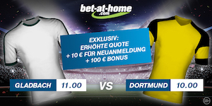 bet at home boost gladbach - dortmund, 18.5.19