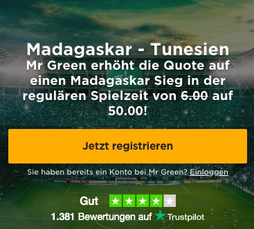 Madagaskar Quoten Boost