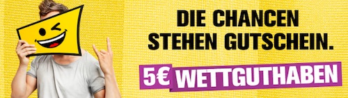 Interwetten 5 Euro Freebet