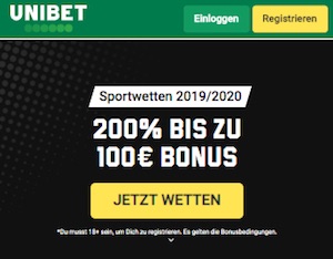 unibet bonus
