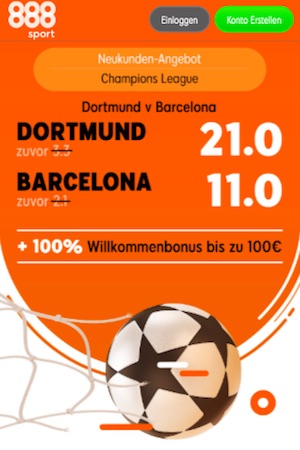 BVB Sieg Boost vs Barca