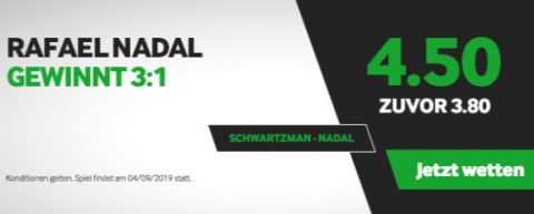 Betway Boost US Open Nadal