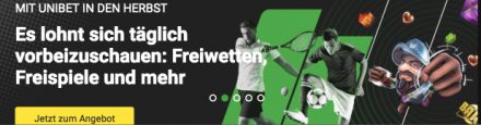 Unibet Freispiele