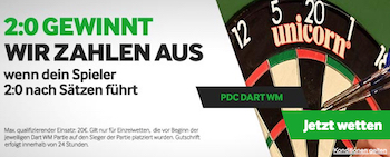 betway darts wm 2020 special