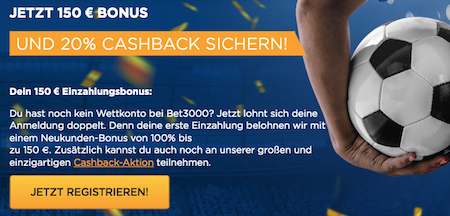 bet3000 bonus 2020